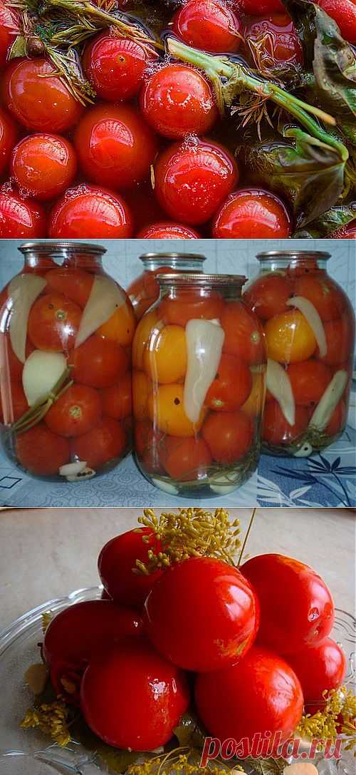 Маринованные помидоры – классика заготовок / Простые рецепты