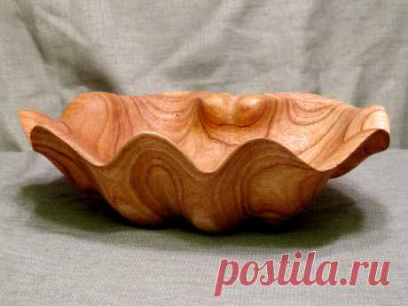 Small GIANT CLAM Bali Wood Carving Bowl от BaliCarvings на Etsy