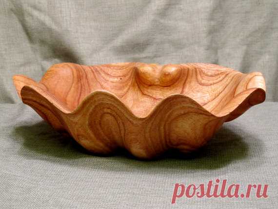 Small GIANT CLAM Bali Wood Carving Bowl от BaliCarvings на Etsy