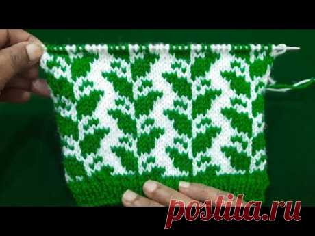 Two colour sweater design