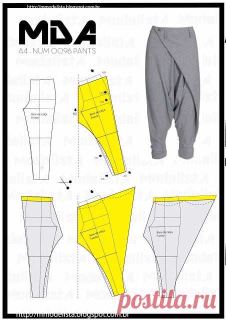 Бохо брючки