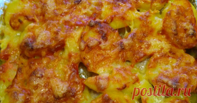Картофельная запеканка с мясом Автор рецепта Наталка Классный рецепт - Картофельная запеканка с мясом!