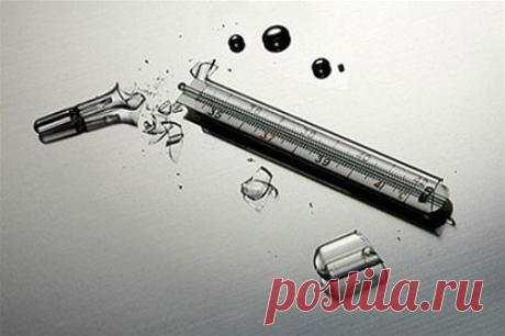 РАЗБИЛСЯ ГРАДУСНИК !!!  **Что делать, и что нельзя - 12 правил.