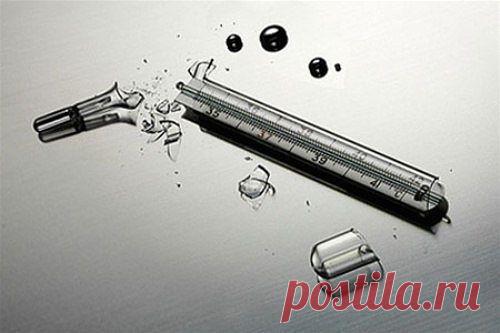 РАЗБИЛСЯ ГРАДУСНИК !!!  **Что делать, и что нельзя - 12 правил.