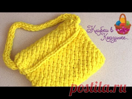 Клатч. Вязание спицами. #KVK