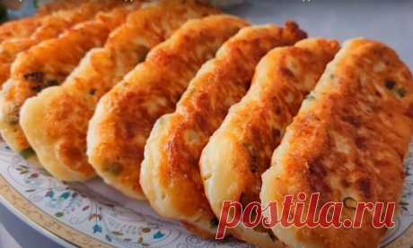 Сырные пирожки с яйцом и луком. Научила всех подруг готовить такую вкусняшку