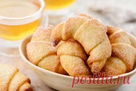 Творожные рогалики: просто и вкусно — Банкетоф