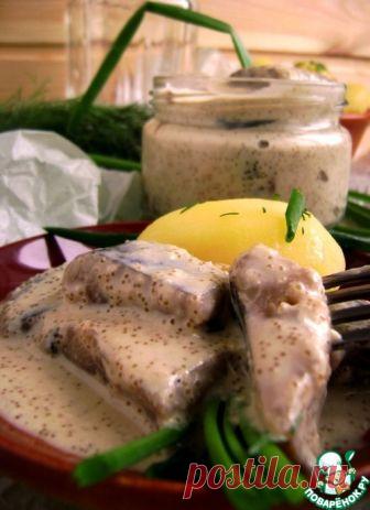 Сельдь в икорном соусе – кулинарный рецепт
