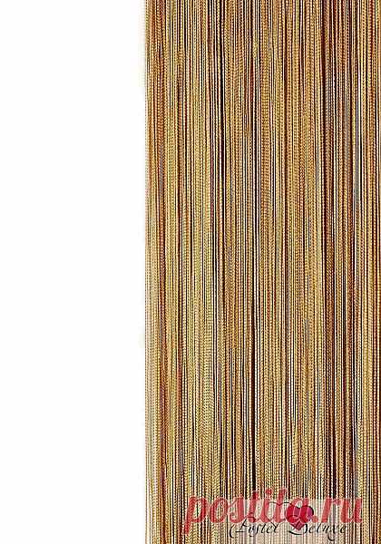 Нитяные шторы Haft Canisa Цвет: Золотой Польша