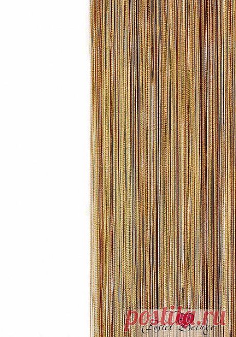 Нитяные шторы Haft Canisa Цвет: Золотой Польша