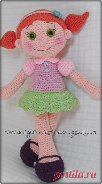Ravelry: Amigurumi Safiş Doll FREE pattern by Amigurumi Aşkına.