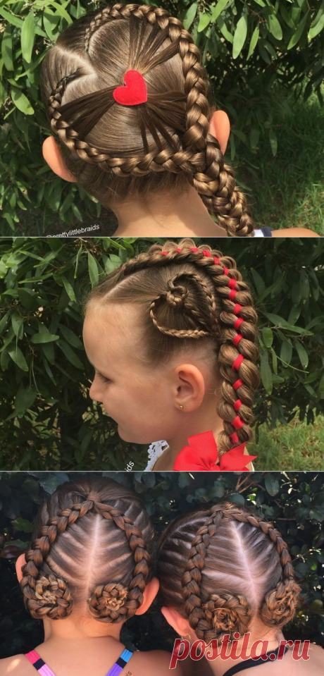 Это не просто косы, это — произведение искусства! Австралийка Шелли Гиллфорд из Мельбурна теперь даже не вспомнит, когда она впервые приобщилась к искусству заплетания косичек. Поэтому когда однажды маленькая дочь Грейс попросила заплести её волосы в косички, мама была рада приложить все свои старания. Шелли украсила головку своей любимой дочурки французскими и голландскими косичками, и вскоре в семье зародилась красивая традиция.