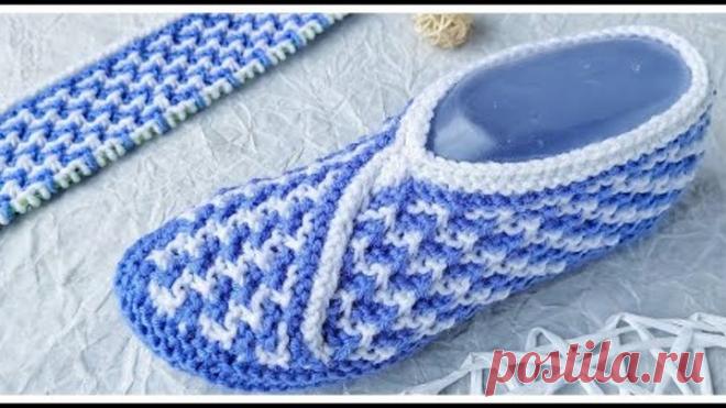 НОВИНКА! Домашние следки спицами. ТАК МЫ ЕЩЕ НЕ ВЯЗАЛИ