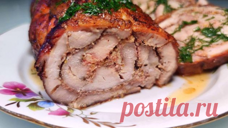 Он будет королем стола на Новый Год. Мясной рулет, который я готовлю на важные праздники | Дарья Стрелкова Пульс Mail.ru