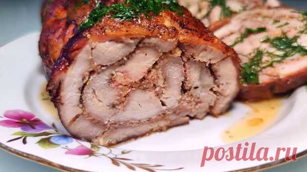 Он будет королем стола на Новый Год. Мясной рулет, который я готовлю на важные праздники | Дарья Стрелкова Пульс Mail.ru