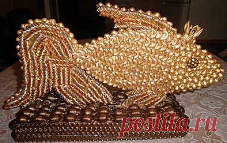 Поделки из макарон своими руками!