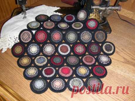 E Pattern Penny Rug | Etsy