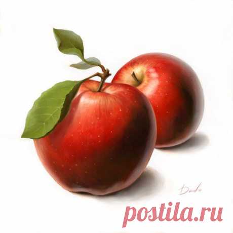 Яблоки для декупажа