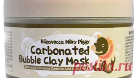 ПУЗЫРЬКОВАЯ ГЛИНЯНАЯ МАСКА ELIZAVECCA MILKY PIGGY CARBONATED BUBBLE CLAY MASK 100 мл.