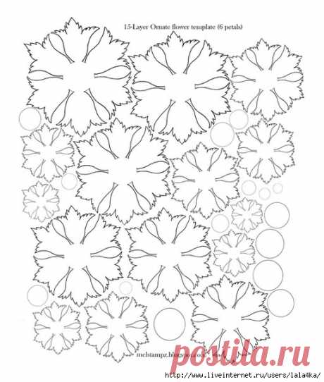 Цветок из кожи. МК