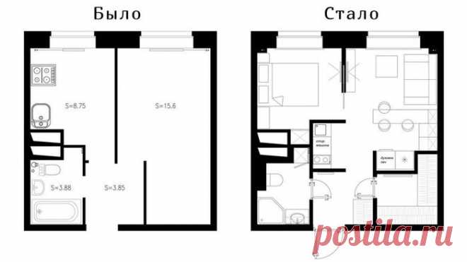 Как сделать из однушки уютную двушу — Мой дом