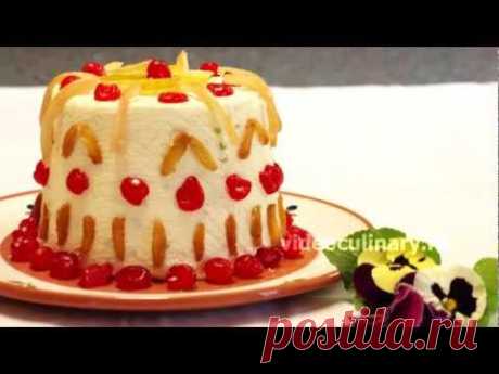 Рецепт - Заварная творожная пасха от https://videoculinary.ru