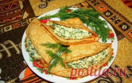 За мои блинчики с сырной начинкой и чесноком зять готов называть меня мамой