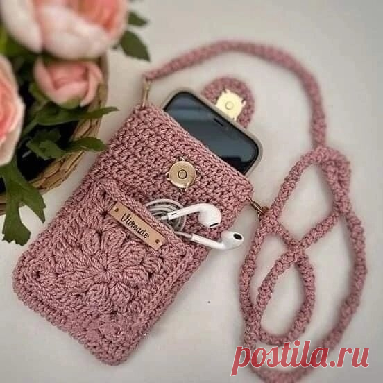 Вязаные сумки на лето для повседневного ношения. Много схем, идей для вязания из мотивов. | Вяжем вместе с Людмилой | Дзен