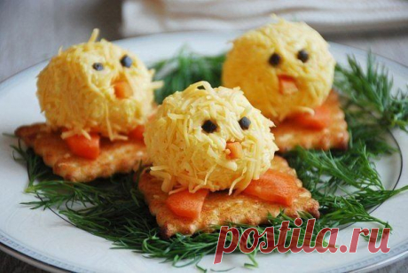 Сырные шарики &quot;цыплята&quot;