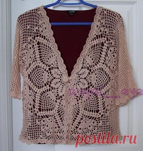 Crochet blouse — Crochet by Yana