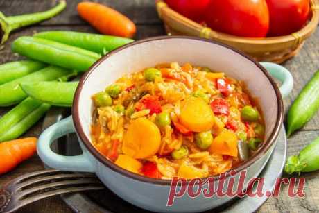 Рататуй с рисом — Ботаничка
