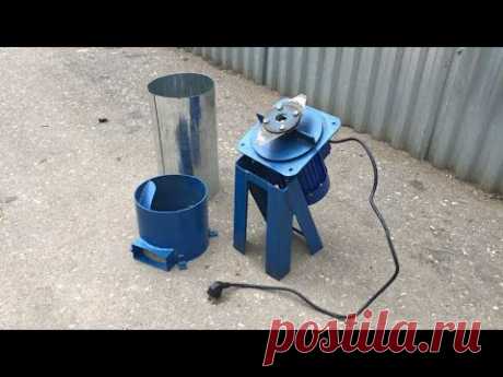 Измельчитель травы своими руками. Просто! Дешево! Эффективно! Grass chopper. Home made.
