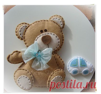 Мишутки из фетра. Рукоделие идеи и советы handmade | ВКонтакте