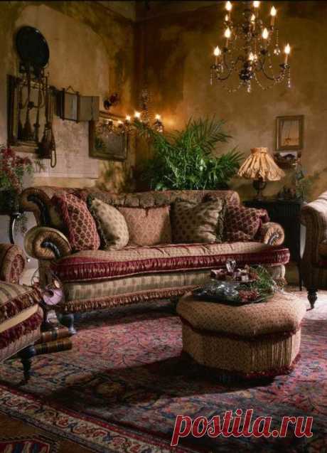 (9) love this over-stuffed room...oh and the sofa and chair... | Rooms that I love!