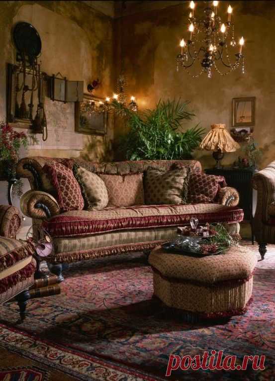 (9) love this over-stuffed room...oh and the sofa and chair... | Rooms that I love!