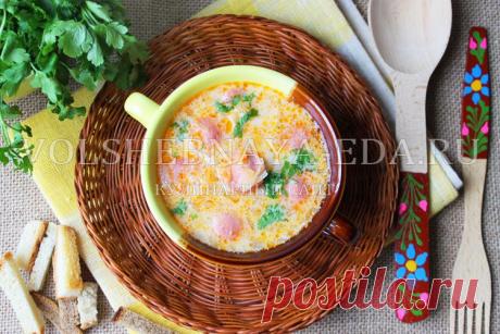 Суп с квашеной капустой и сосисками | Волшебная Eда.ру