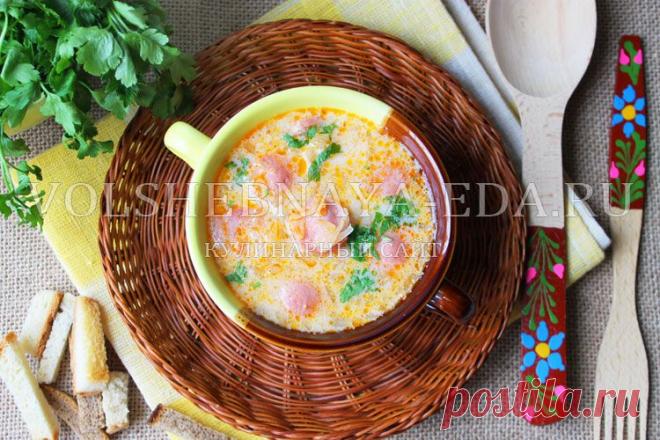 Суп с квашеной капустой и сосисками | Волшебная Eда.ру