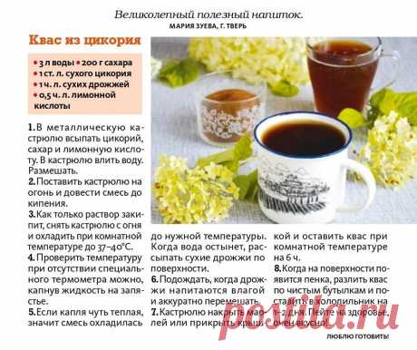 Квас из цикория