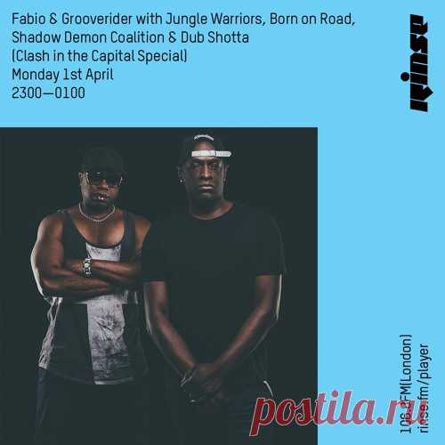 Fabio & Grooverider - Rinse FM (01-04-2019) (Clash In The Capital Special) Tracklistn/aDuration: 1:59:55Listen online