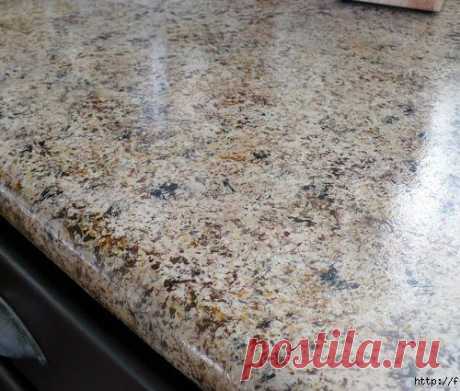 Как имитировать гранитную поверхность