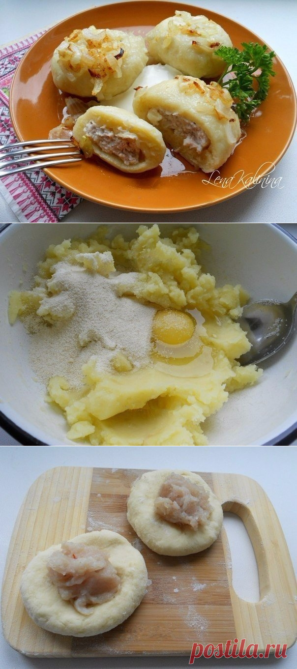 Как приготовить картофельные галушки с мясом - рецепт, ингридиенты и фотографии