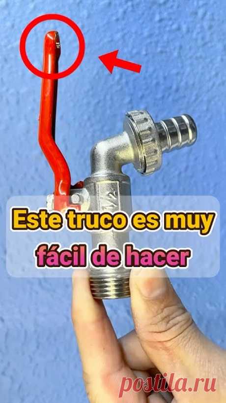 Este truco es muy fácil de hacer. Pero por qué nadie lo usa. #plomeria #casa