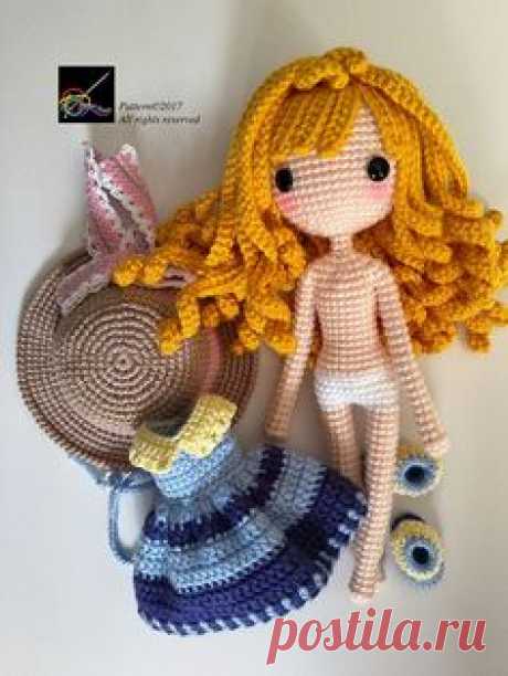 Hello everyone! This is Sunni ~ The Sunshine Girl! Kindly note that this is not a finished product. It is an English Amigurumi crochet downloadable pattern in PDF format. There are altogether 13 pages, with pictures and easy instructions to help you along. The pattern will be available