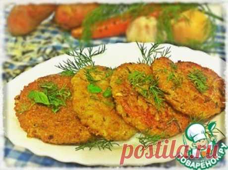 Овощные котлеты с диким рисом - кулинарный рецепт