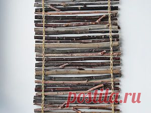 Делаем основу для панно из палочек - Ярмарка Мастеров - ручная работа, handmade