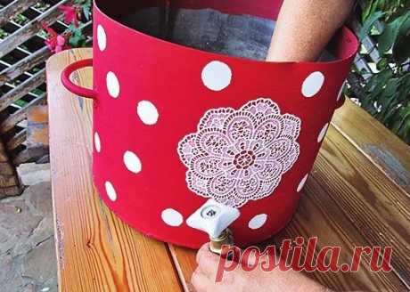 Из старой кастрюли