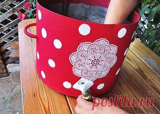 Из старой кастрюли