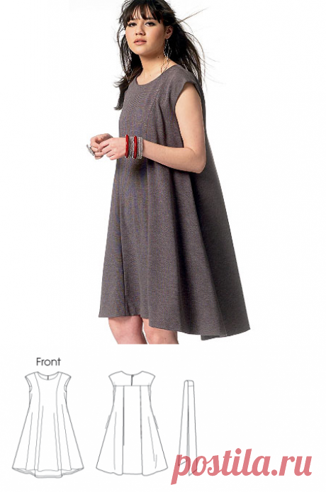 M6553 | Misses' Dress and Belt | Home | McCall's Patterns
