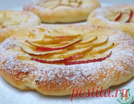 Творожные ватрушки с яблоками – кулинарный рецепт