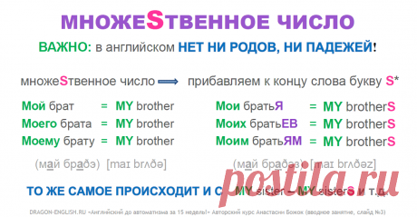 Lesson №01 Theory + Practice «Английский до автоматизма за 15 недель!» с Анастасией Божок PART 1